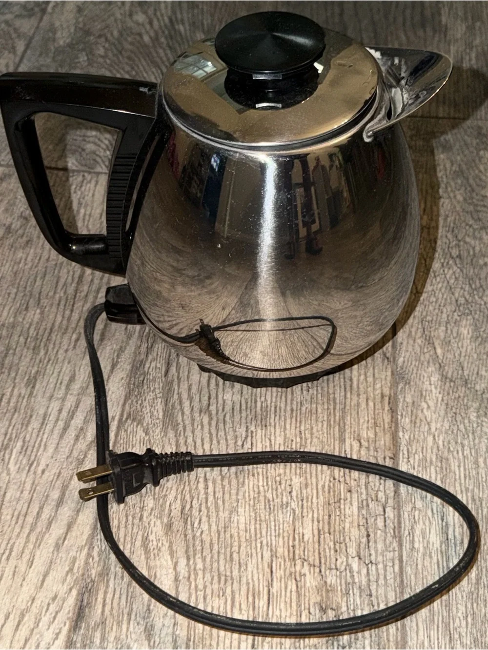 Vintage Jet-O-Matic Model 10 Electric Coffee Percolator USA